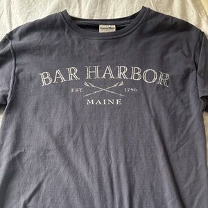 Bar Harbor Orr T-shirt Navy Blue